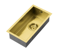 AXIXUNO 190U SOS Gold Brass Sink