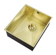 AXIXUNO 355U QG Gold Brass Sink