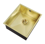AXIXUNO 355U SOS Gold Brass Sink