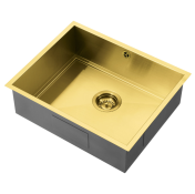 AXIXUNO 500U SOS Gold Brass Sink