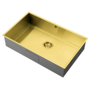 AXIXUNO 700U QG Gold Brass Sink