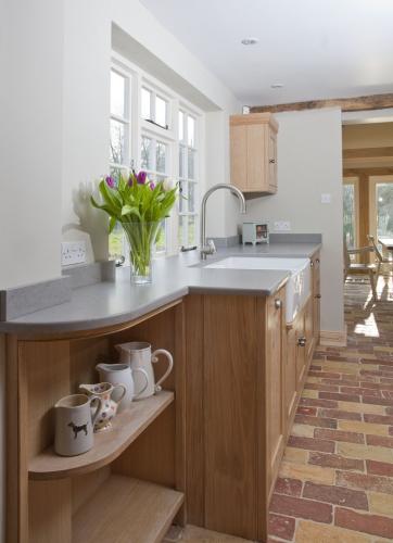 Caesarstone Oyster Quartz Worktops