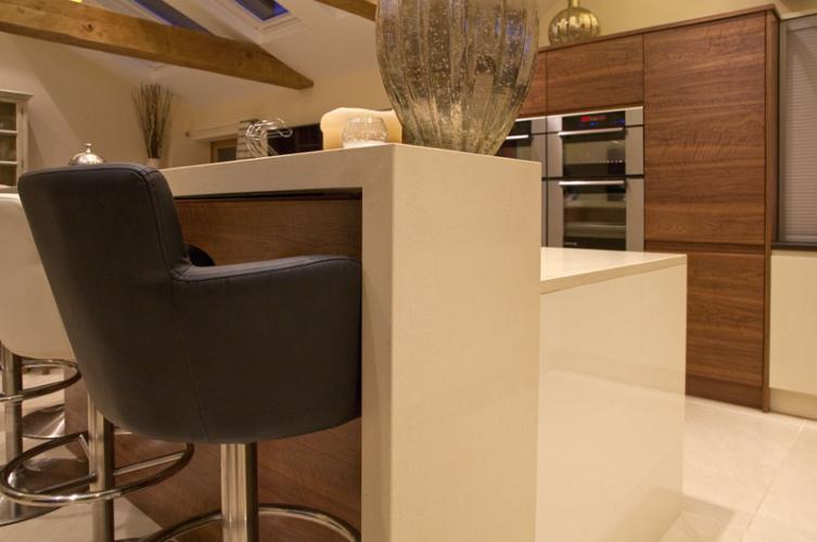 Caesarstone Ivory Quartz Worktops Kent