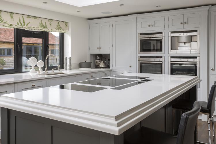 Silestone White Storm Quartz Worktop