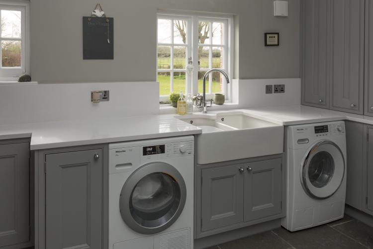 Silestone White Storm Quartz Worktops Kent