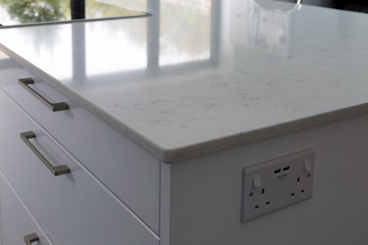 Silestone Lagoon Quartz Worktops