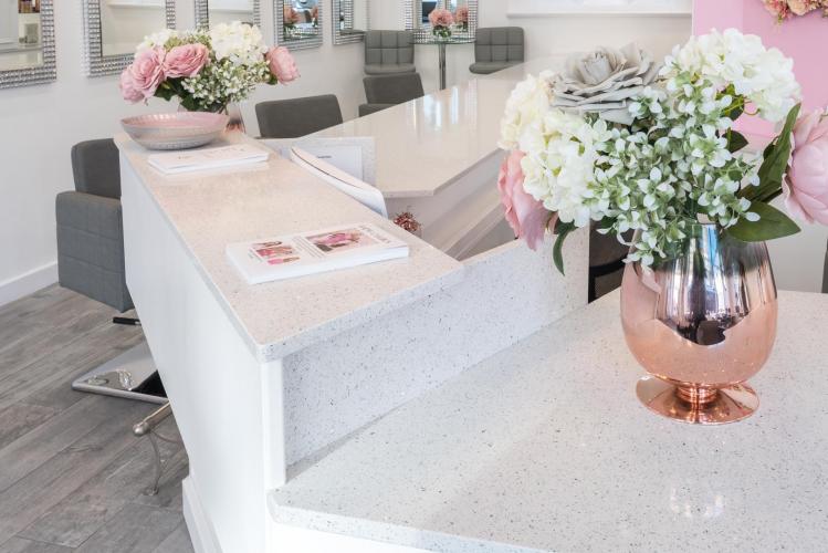 Silestone Blanco Stellar Quartz Worktops