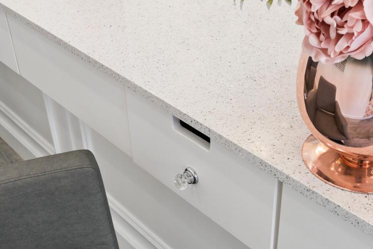 Silestone Blanco Stellar Quartz Worktops Kent