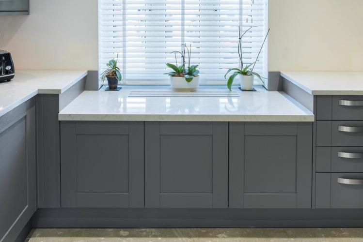 Silestone Blanco Stellar Quartz Worktops Kent