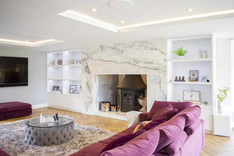 Marble Fireplace