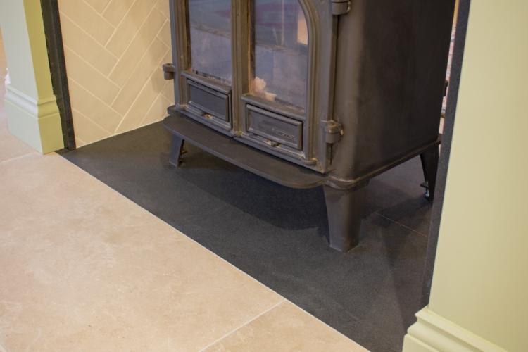 Black Leathered Granite