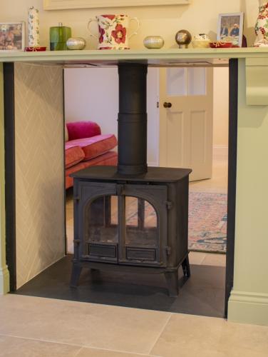 Black Granite Fireplace Hearth