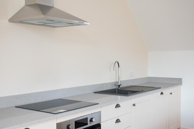 Grey Galaxy Quartz Worktops in Kings Hill