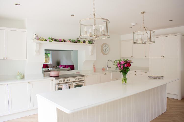 Global Ice White Quartz Worktops