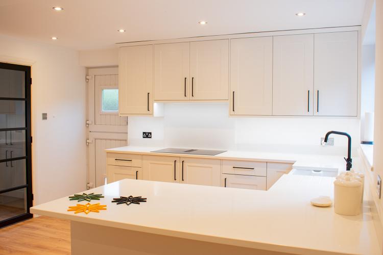 30mm Global Pure White Quartz Worktops