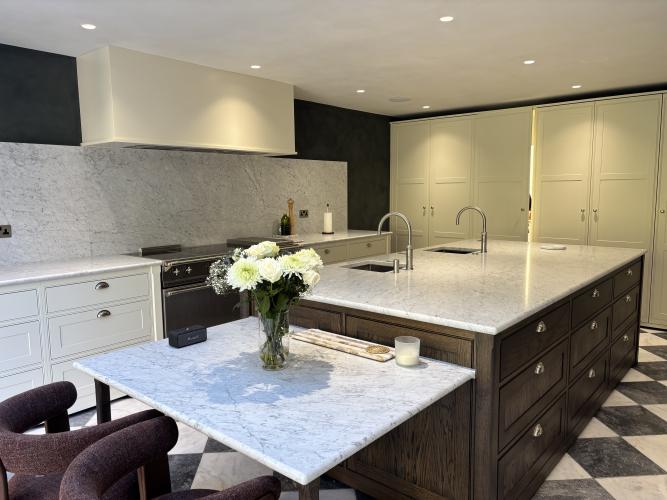 30mm Carrara Marble Worktops