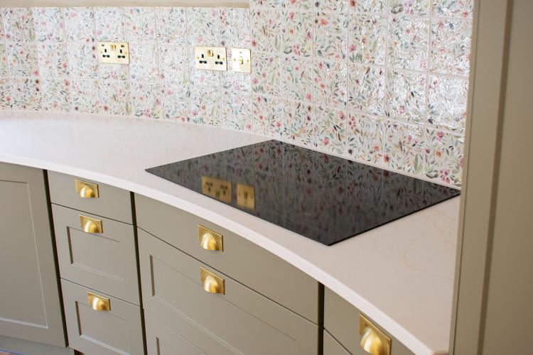 Global Calacatta Rosegold Quartz Worktops