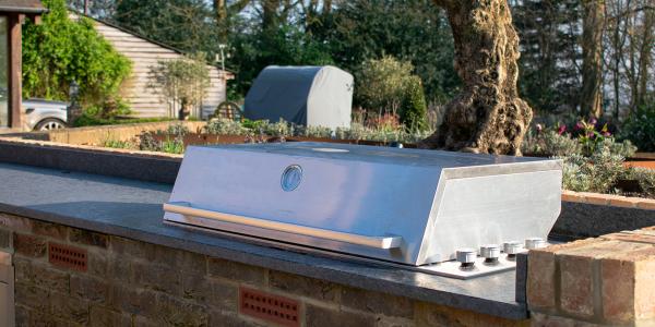 Completed Outdoor Kitchen Worktops