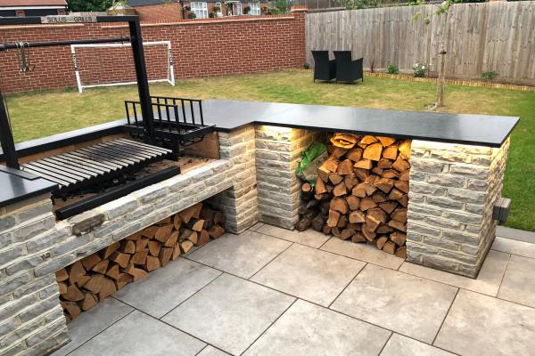 outdoor kitchens